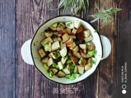 Make Sour chicken with cucumber step 5