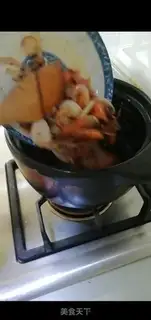 Make Shrimp tofu pot step 7