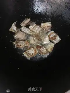 Make Fried salted fish step 3