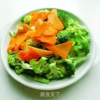 Make Garlic broccoli step 2