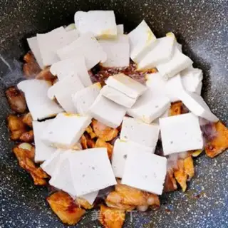 Make A dry pot with tofu step 7