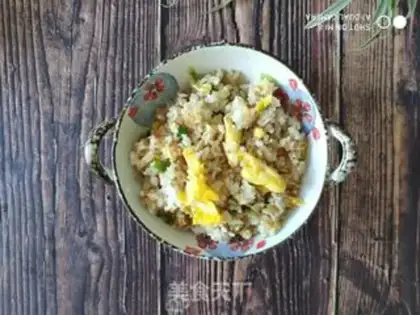 Make Simple fried rice step 7