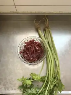 Make Dried beef silk step 0