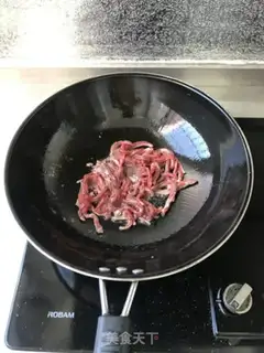Make Dried beef silk step 2