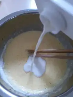 Make Sweet potato omelet step 1