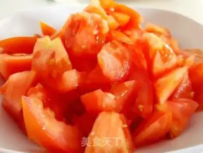 Make Tomato egg noodles step 2