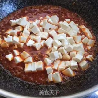 Make Spicy tofu step 6
