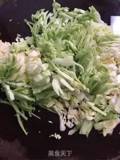 Make Meatloaf mushroom fried rice step 3
