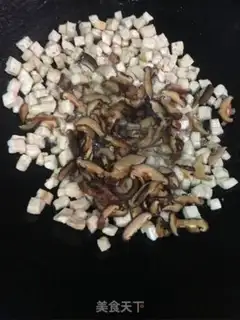 Make Meatloaf mushroom fried rice step 6