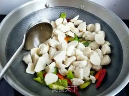 Make I used to fire fish balls step 5
