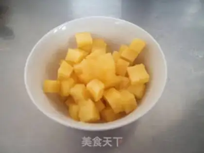 Make Pineapple rice step 5