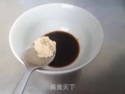 Make Rice powdered meat step 2