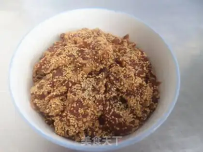 Make Rice powdered meat step 7