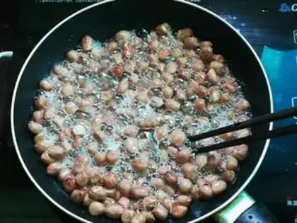 Make Pepper sugared peanuts step 2