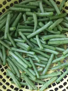 Make Five flowers for beans step 1
