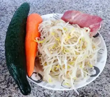 Make ♪ When the veal veggie ♪ step 0