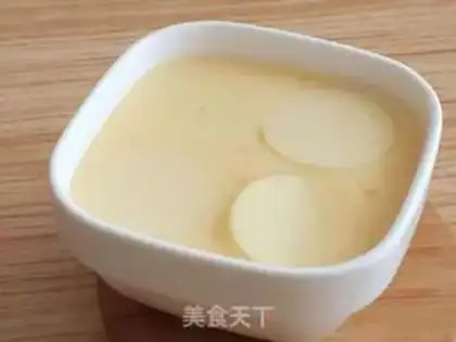 Make Japanese tofu evaporate eggs step 3