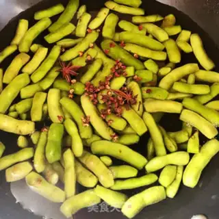 Make Salted beans step 2