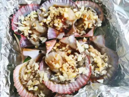 Make Tin Paper Scallop step 9
