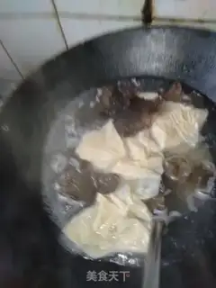 Make Tofu peeled meat step 1