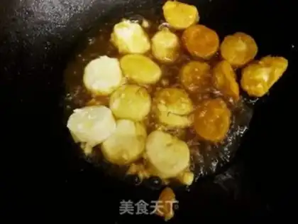 Make Red burning Japanese tofu step 2