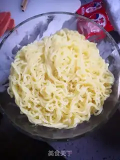 Make Fried noodles step 1
