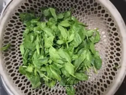 Make Clear the soybeans step 1
