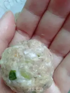 Make Dried fish balls step 3
