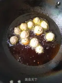 Make Dried fish balls step 4