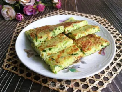 Make cucumber eggcake step 7