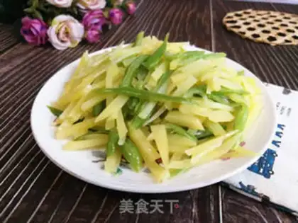 Make Potato silk with beans step 4