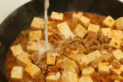 Make Spicy radish tofu step 11