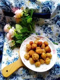 Make Dried fish balls step 9