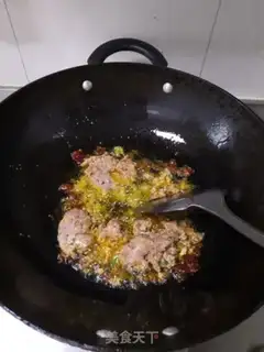 Make Meat and peas step 2
