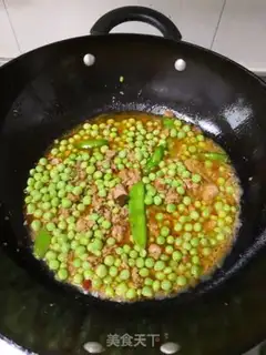 Make Meat and peas step 6