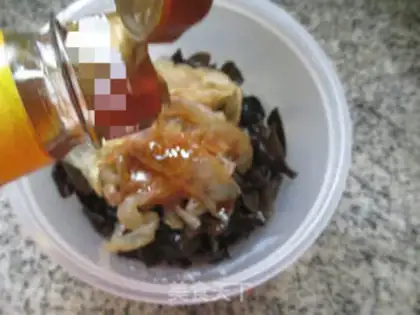 Make Fish and grass, ice cream step 1