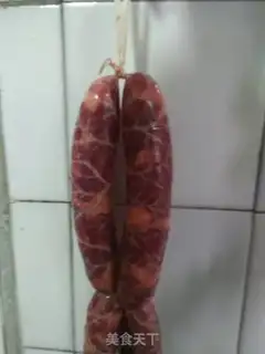 Make Homemade wide sausage step 12
