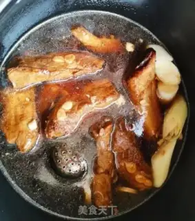 Make No sugar-free red-burned ribs step 5