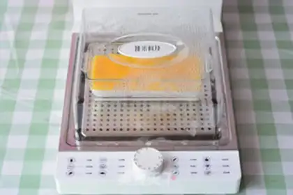 Make Three-coloured eggs step 4