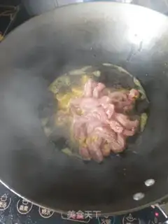 Make lentils fried meat step 5