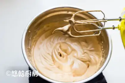 Make Red date cake step 6