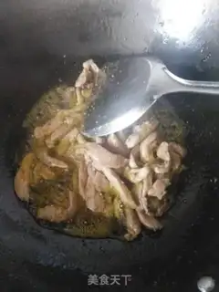 Make lentils fried meat step 6