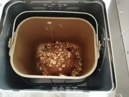 Make Chocolate nut bread step 2
