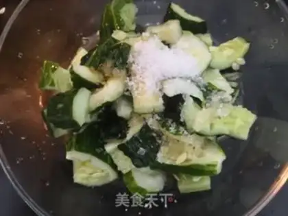 Make Frozen cucumber step 3