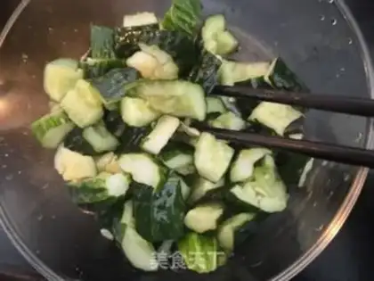 Make Frozen cucumber step 4