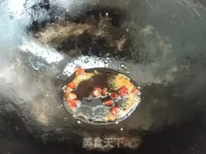 Make Spicy chicken silk step 10