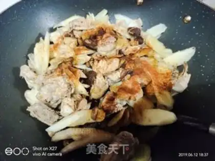 Make A green ginger mushroom beer and chicken step 8