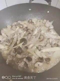 Make A green ginger mushroom beer and chicken step 10