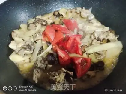Make A green ginger mushroom beer and chicken step 11