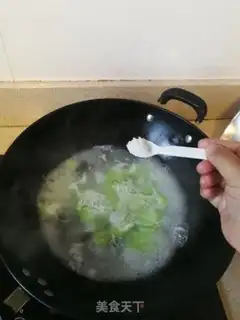 Make cucumber omelet soup step 7